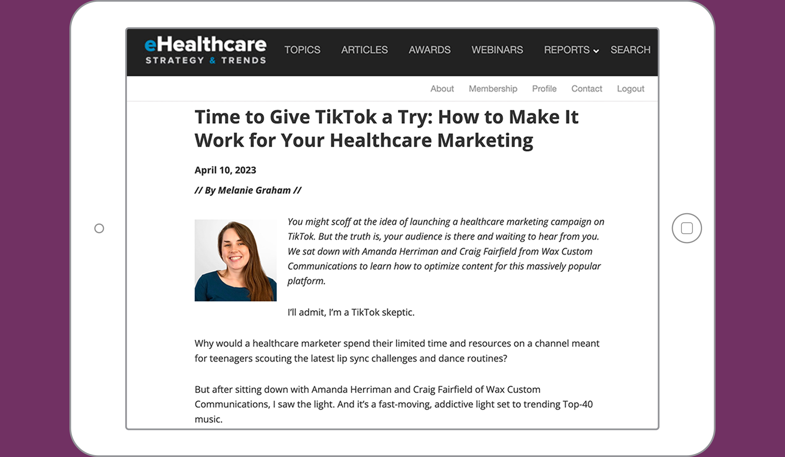 Time to Give TikTok a Try: How to Make It Work for Your Healthcare Marketing